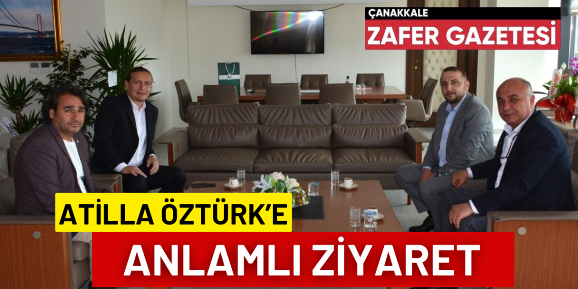 Atilla ÖZTÜRK’e Makamında Ziyaretler Devam Ediyor.