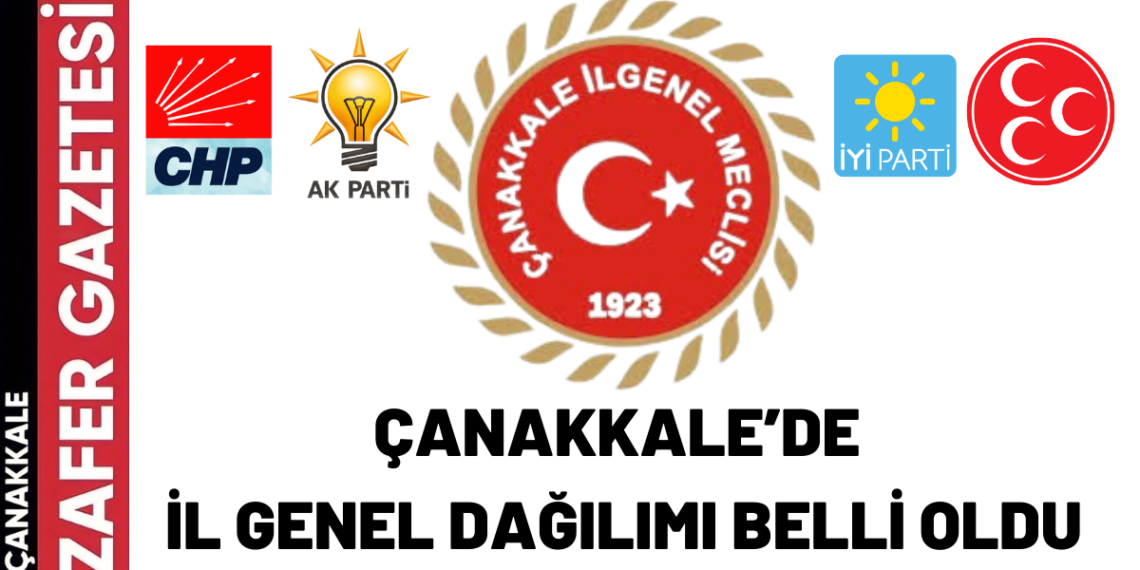 Çanakkale İl Genel Meclisinde Çoğunluk Yine CHP’ye Geçti.