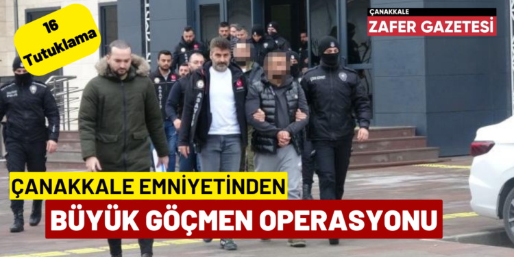 CANAKKALE EMNIYETINDEN