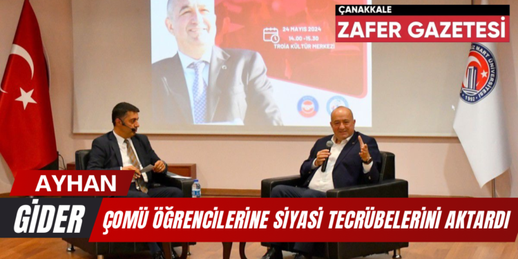 Ayhan Gider “Bürokraside ve Siyasette Kariyer‘’ Programında Siyasi Tecrübelerini Aktardı 1 CB37850E EA8F 4D40 9230 90C2779F19ED