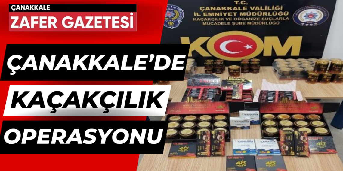 Çanakkale’de Kaçakçılık Operasyonlarında 36 Kişi Yakalandı.