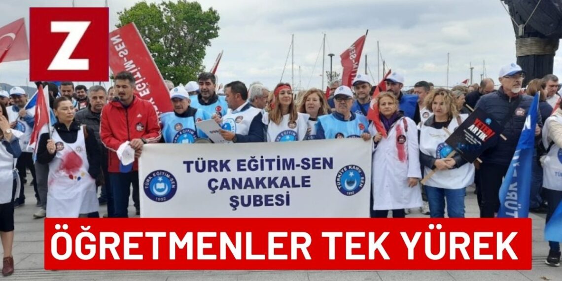 Türk Eğitim-Sen Çanakkale Şubesi’nden Basın Açıklaması