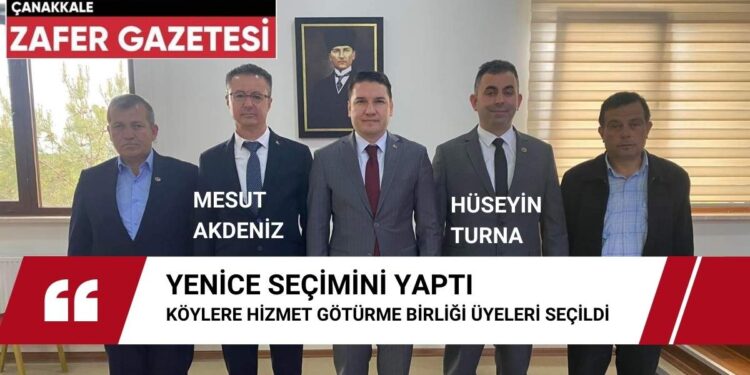 Yenice İlçesi Muhtarları Köylere Hizmet Götürme Birliği Üyelerini Seçti 1 YENICEEEE