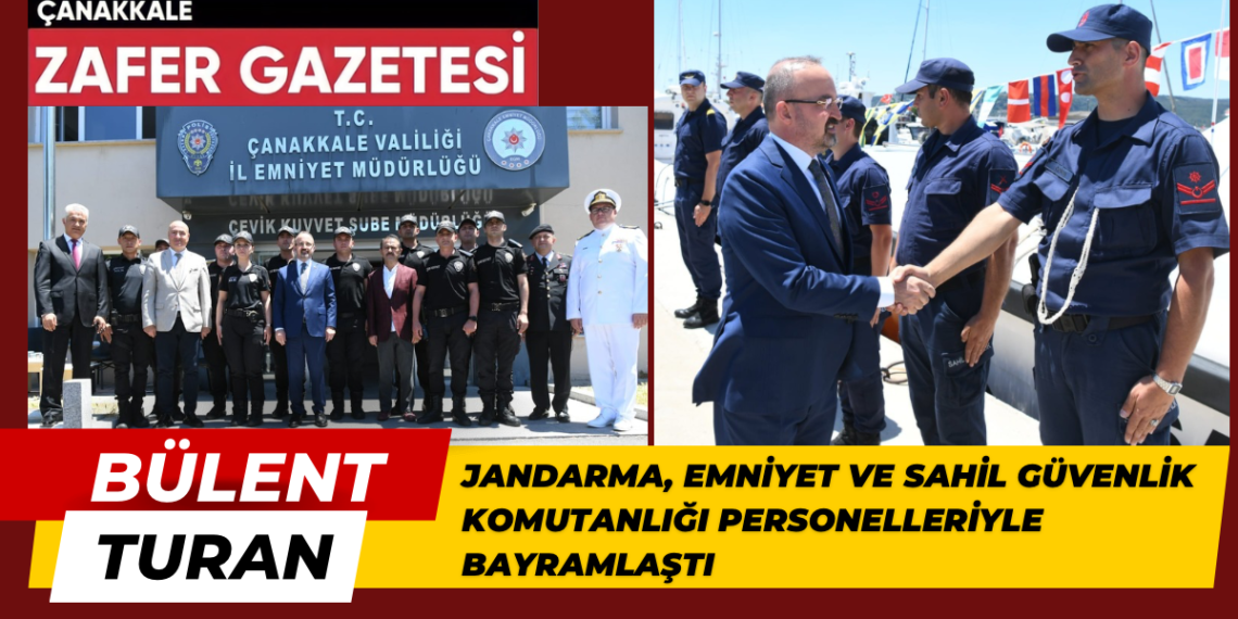 İçişleri Bakan Yardımcısı Bülent Turan, Kurban Bayramında Bir Dizi Ziyaretlerde Bulundu.