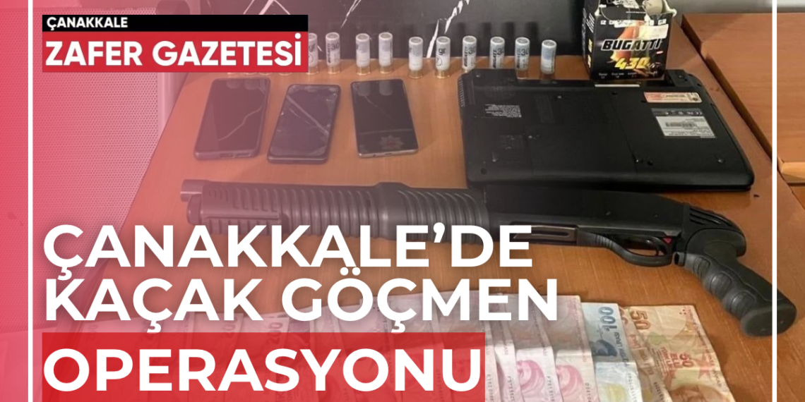 Çanakkale, İzmir ve Muğla’da Kaçak Göçmen Operasyonu