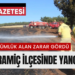 Çanakkale’nin Bayramiç İlçesinde Tarım Arazisinde Yangın