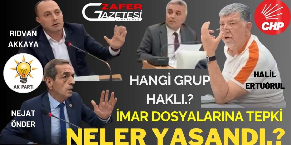 Çanakkale İl Genel Meclisinde Yaşanan Gerginliğin Detayları. Neler Oluyor.?