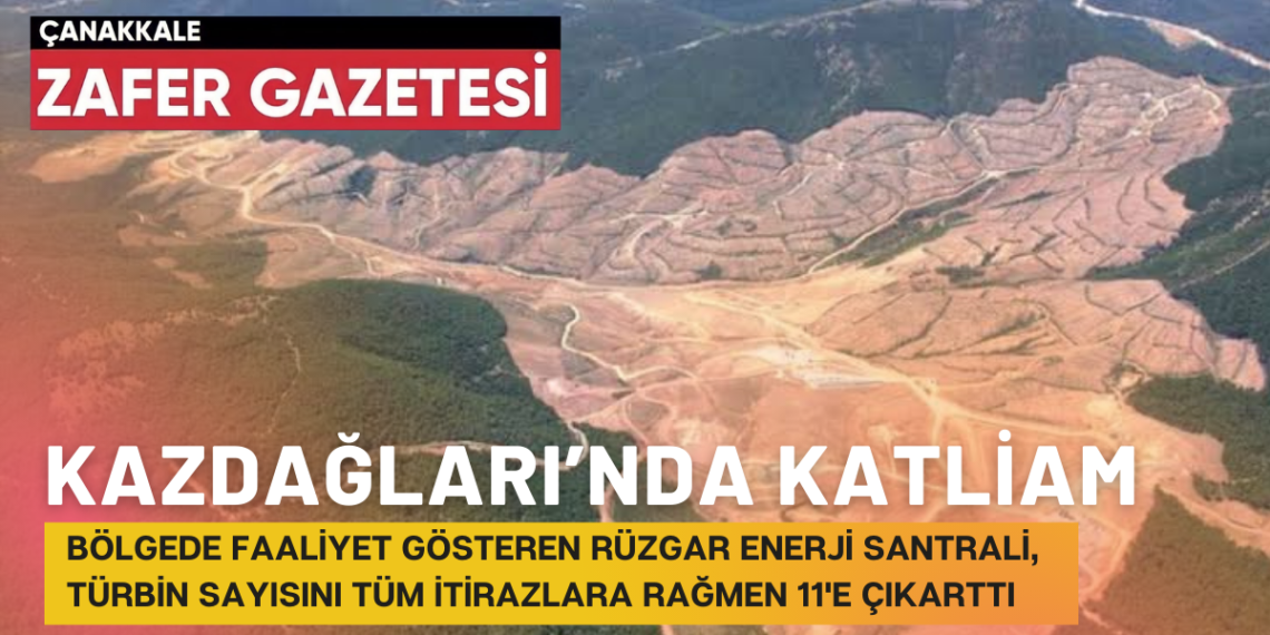 Kazdağları’nda RES Tehdidi