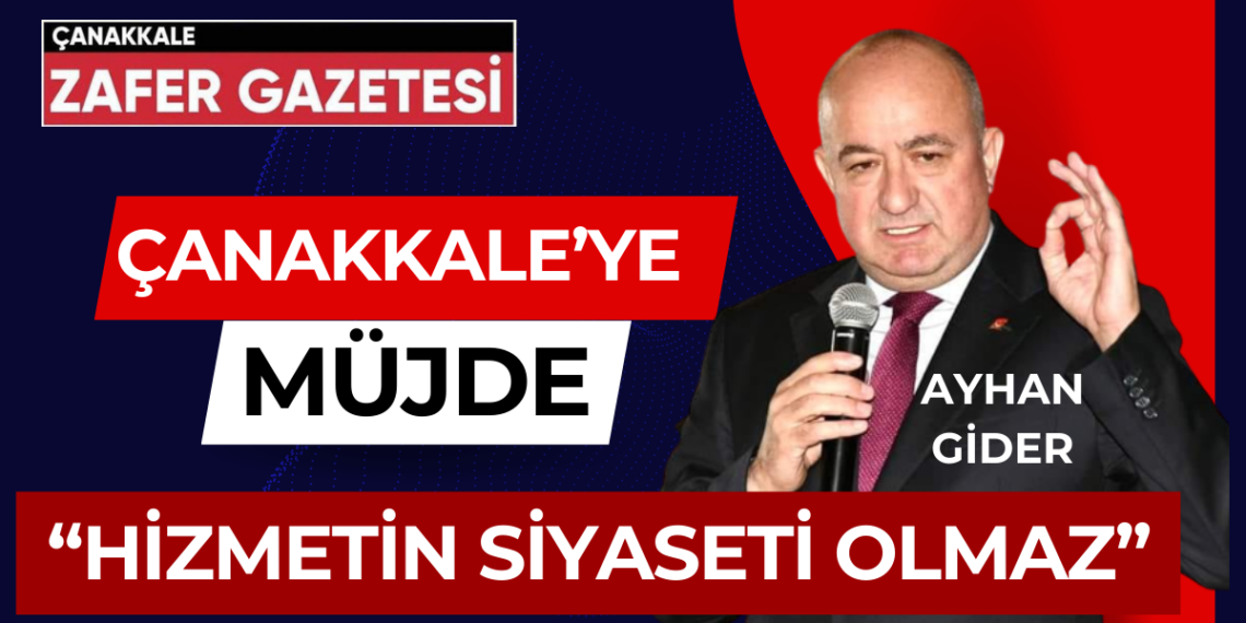 Ayhan Gider ”Çanakkale İlimize 71 Uzman Doktor Ataması Gerçekleştirildi”