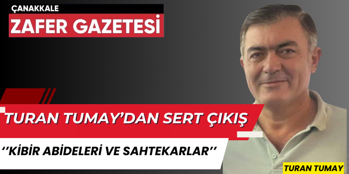 Turan Tumay’dan Sosyal Medyada Sert Tepki