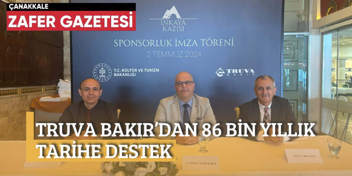 Truva Bakır’dan İnkaya Kazısına Sponsorluk