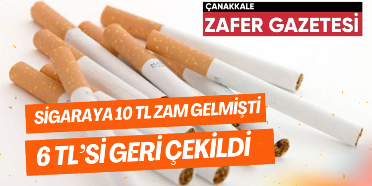 Sigaraya Yapılan Zamda 6 TL İndirim.. 1 buyuyor
