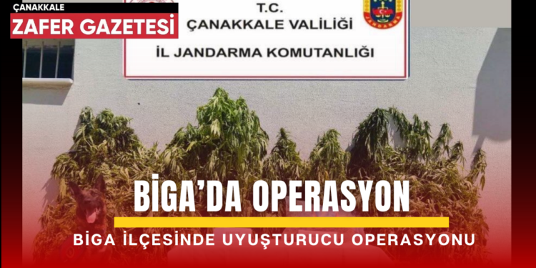Biga’da Uyuşturucuya Geçit Yok 1 BIGAda operasyon
