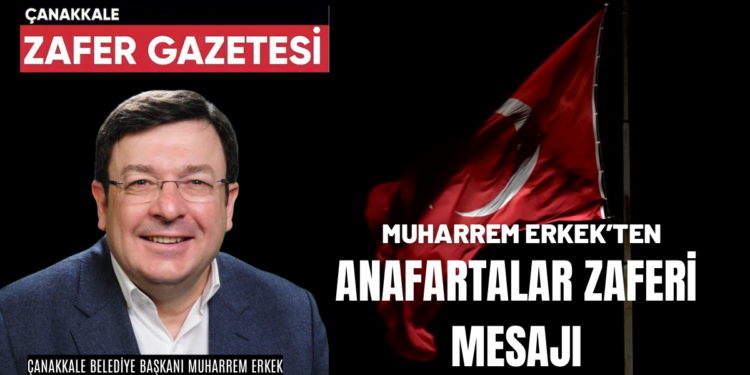 Muharrem Erkek, Anafartalar Zaferini Kutladı 1 Muharrem erkekten