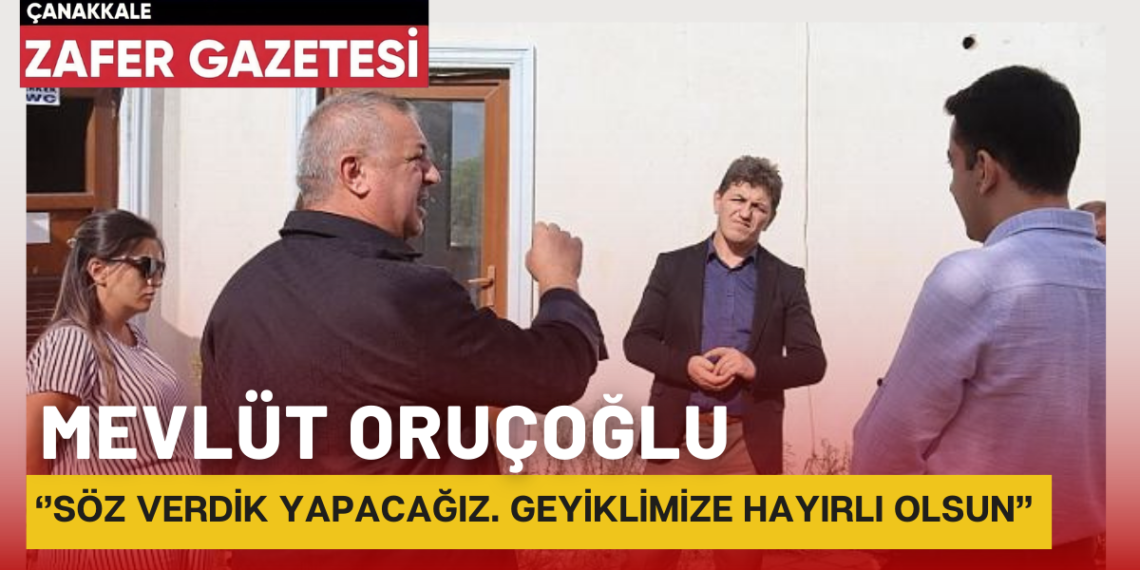 Mevlüt Oruçoğlu, Kreş Ve Gündüz Bakımevinin Müjdesini Verdi