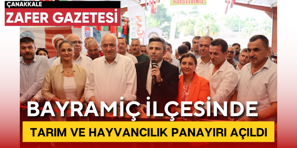 Tarım Ve Hayvancılık Panayırı Bayramiç’te Meraklılarıyla Buluştu