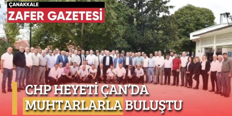 CHP Milletvekilleri Çan’da Muhtarlarla Buluştu 1 CHP HEYETI CANda MUHTARLARLA BULUSTU