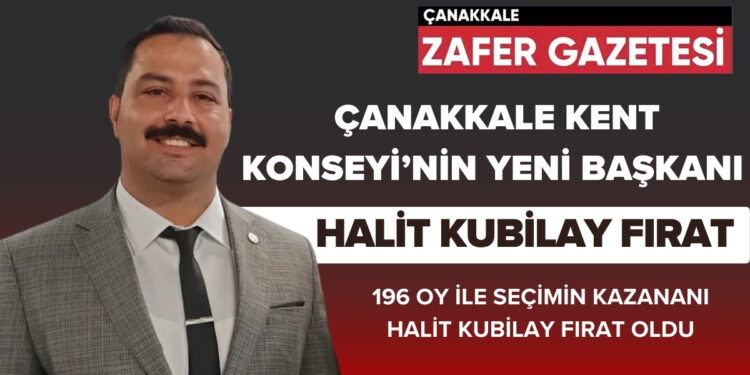 Çanakkale Kent Konseyi Seçimlerinin Kazananı Belli Oldu 1 Canakkale Kent KONSEYININ YENI BASKANI
