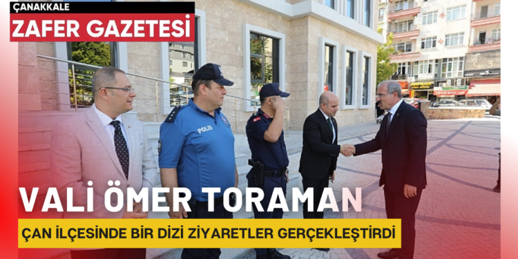 Vali Ömer Toraman’dan Çan Ziyareti 1 Vali omer toraman 1