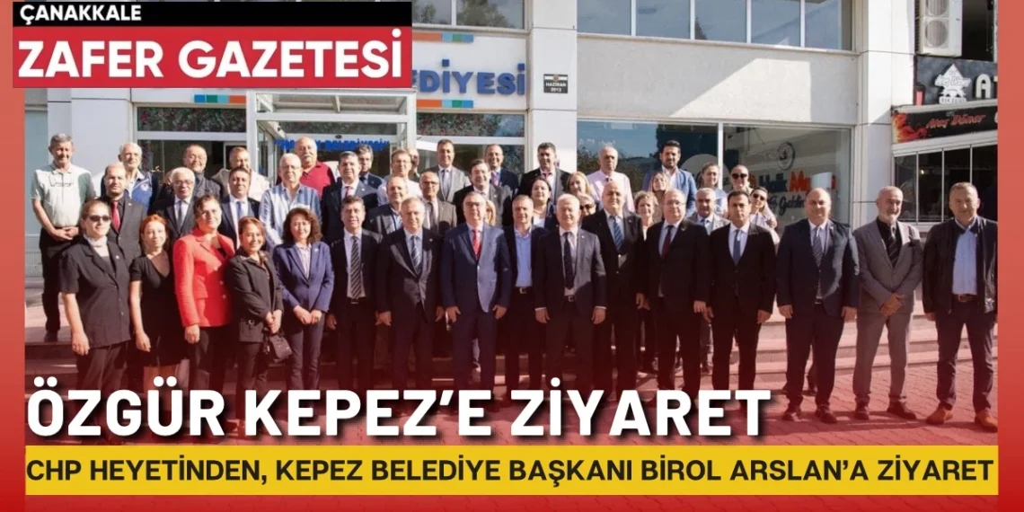 Birol Arslan CHP Heyetini Makamında Ağırladı