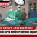 Çanakkale Devlet Hastanesinde Yeni Doğan Bebeğe Başarılı Operasyon