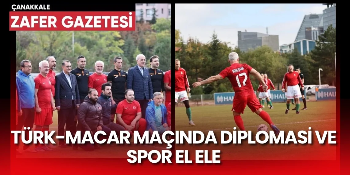 Türk Ve Macar Parlamenterler Sahada Dostluk İçin Buluştu