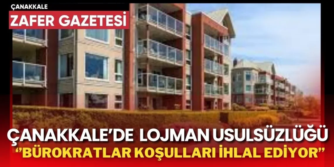 Çanakkale’de 980 TL’ye Lojman