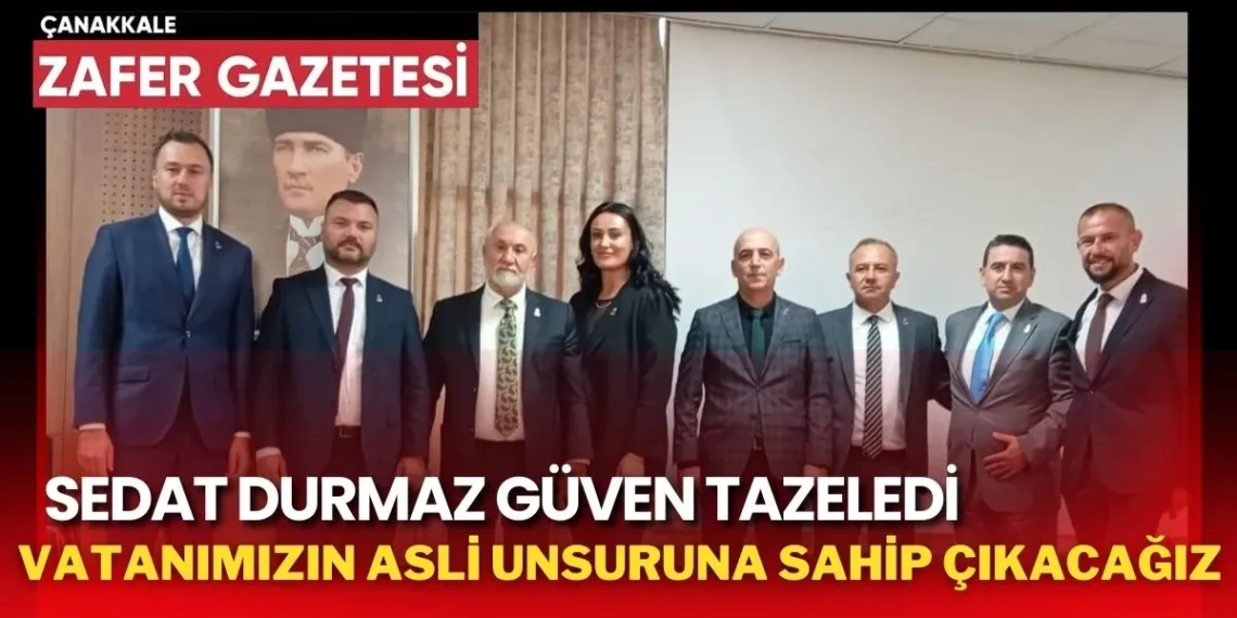 Zafer Partisi Çanakkale İl Başkanlığı 2. Olağan Kongresini Gerçekleştirdi