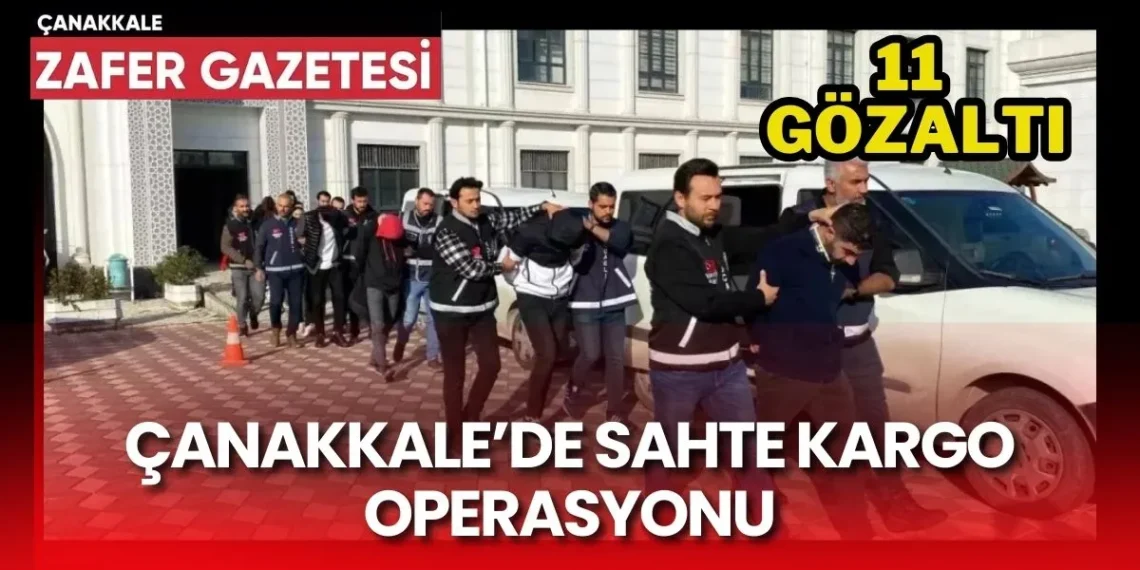 Çanakkale’de E-Ticaret Kargo Dolandırıcılığına Darbe