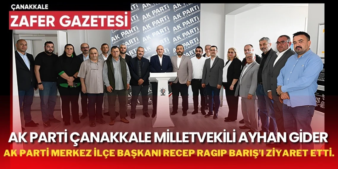 Gider’den Barış’a Hayırlı Olsun Ziyareti