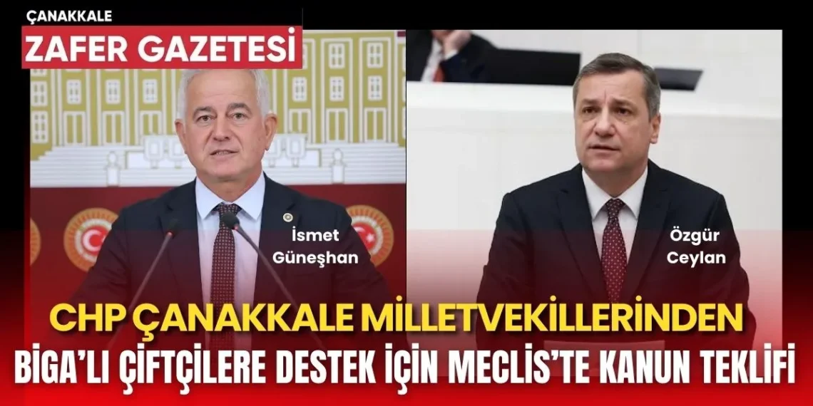 CHP’li Vekillerden Dolu Zararına Karşı Çiftçiye Faizsiz Erteleme Teklifi