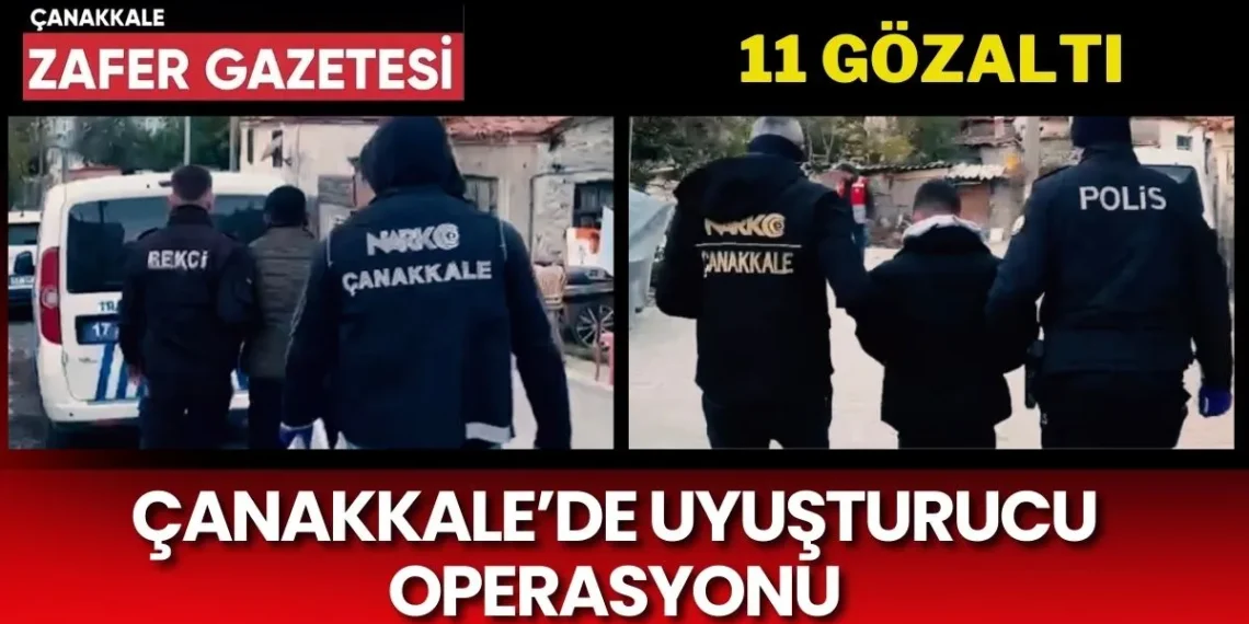 Çanakkale’de Uyuşturucuya Geçit Yok