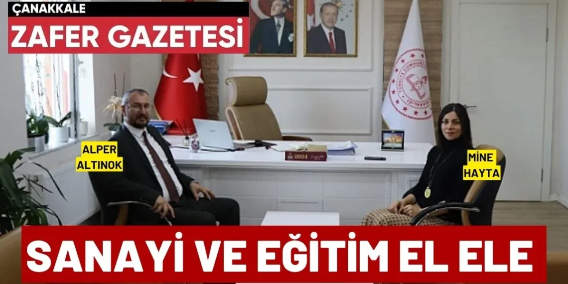Alper Altınok ve Mine Hayta’dan Eğitime Ortak Adım