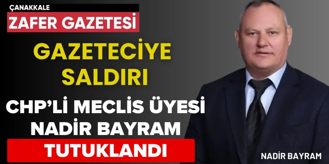 Burhaniye’de Şiddet Olayı: Meclis Üyesi Gazeteciyi Hastanelik Etti