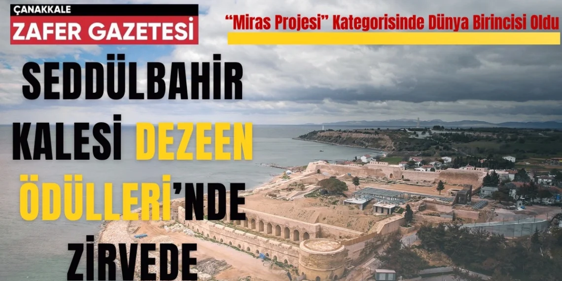 Seddülbahir Kalesi’ne “Dezeen Ödülleri”nden Büyük Onur