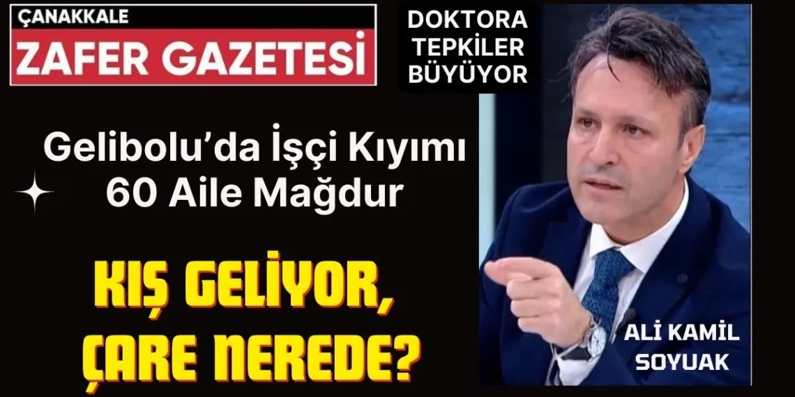 Gelibolu Belediyesinde İşten Çıkarılan 60 Kişi ve Aileleri Kışı Nasıl Geçirecek?
