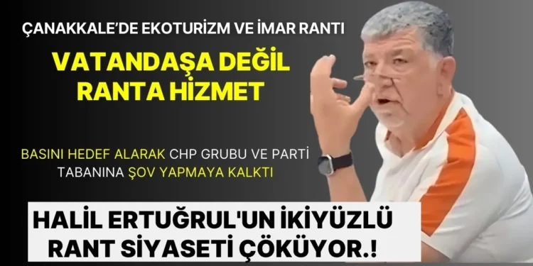 Çanakkale'de Ekoturizm ve İmar Rantı.! Açık Davet, HODRİ MEYDAN 1 halil ertogrul