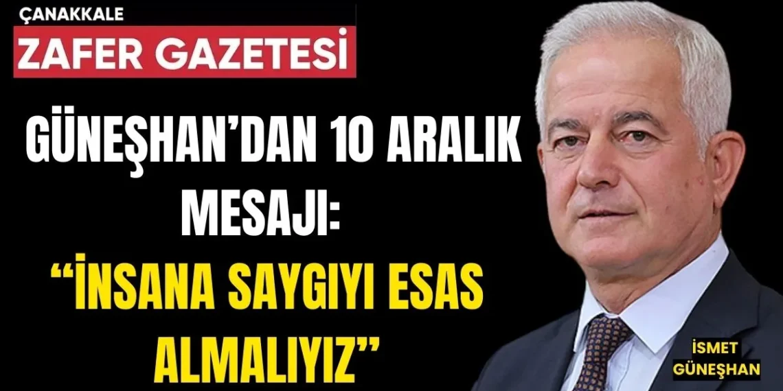 Güneşhan: “Adil ve Eşit Bir Gelecek İçin Çalışmalıyız”