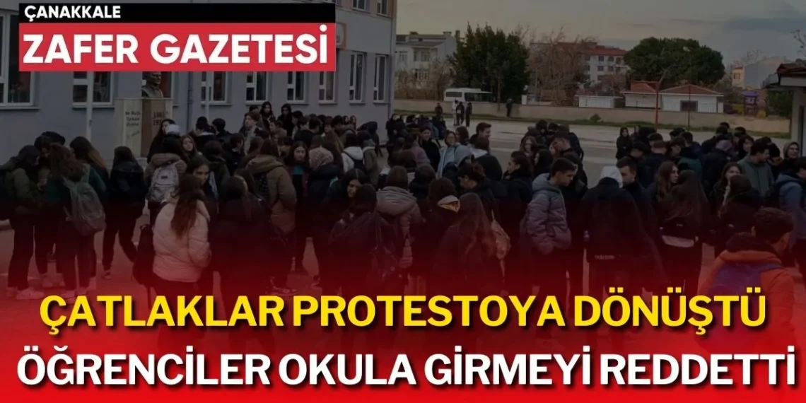 Deprem Sonrası Eğitim Tartışması: Gelibolu’da Tepkiler Yükseliyor