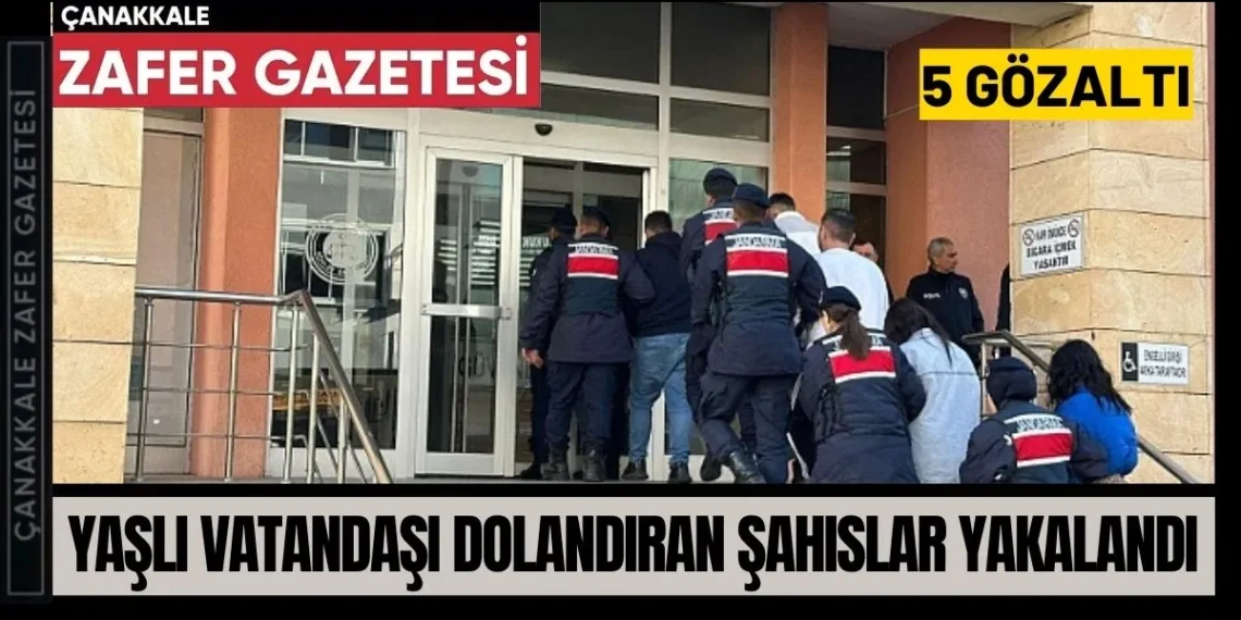 Çan’da Yaşlı Vatandaşı Dolandıran Şahıslar Yakalandı