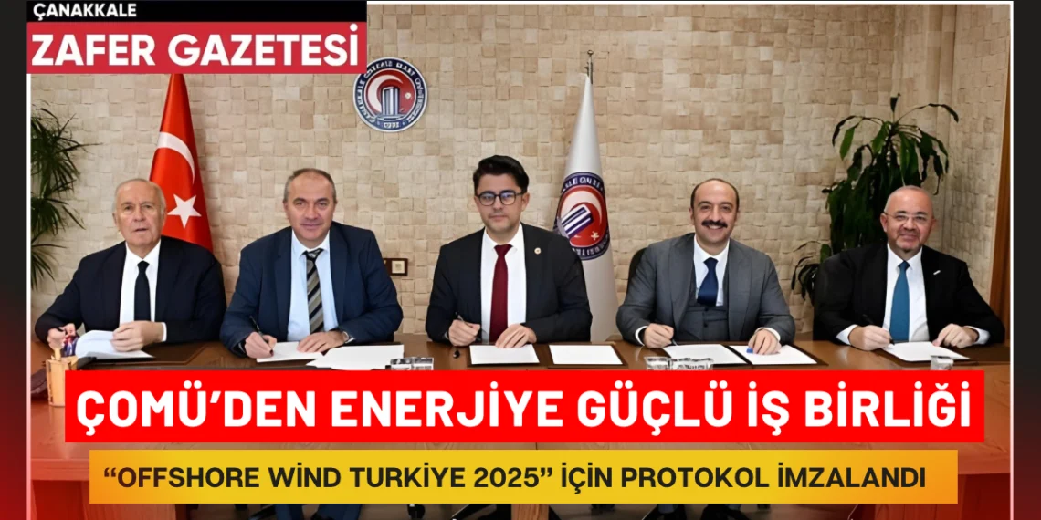 ÇOMÜ’den Offshore Rüzgâr Enerjisi İş Birliği