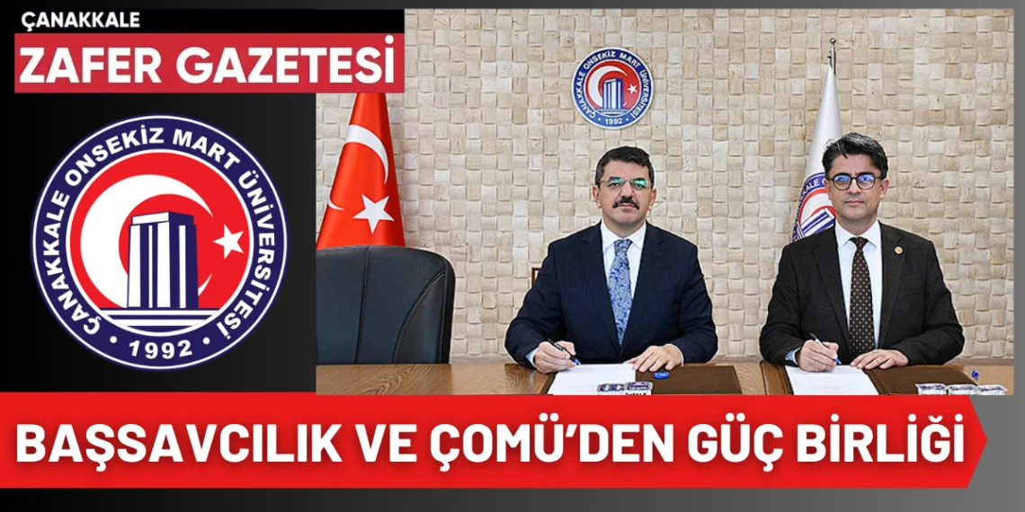 Çanakkale’de Denetimli Serbestlik Hizmetleri İçin İş Birliği Protokolü