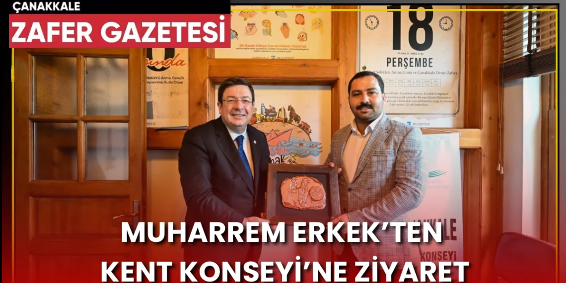 Belediye Başkanı Erkek, Kent Konseyi’yle Buluştu