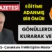 Çanakkale Ona Minnettar: Recai Keleş, Eğitim Camiasına Gururla Veda Etti