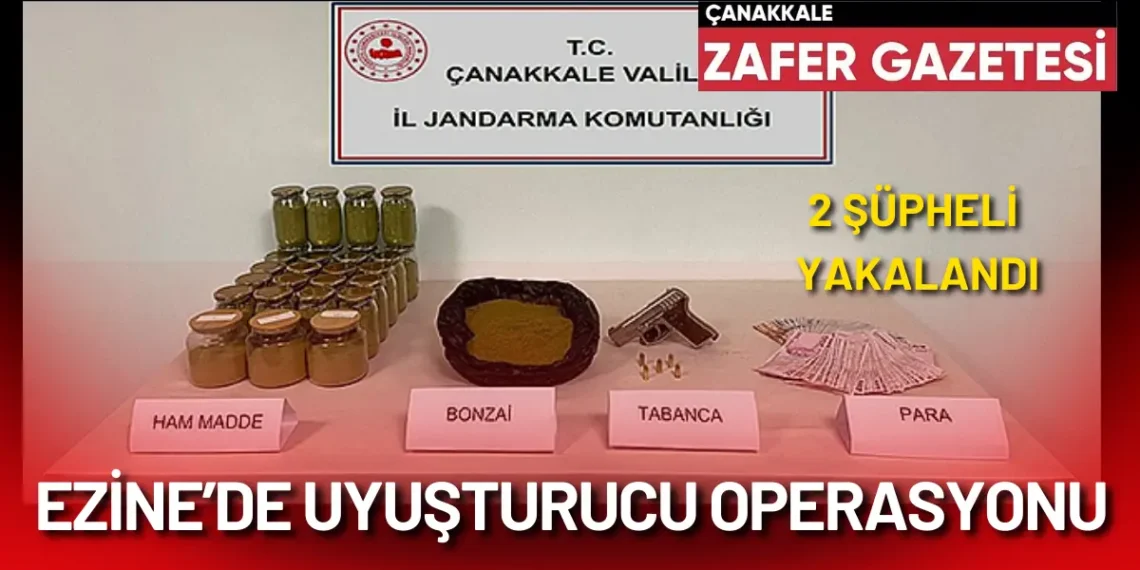Jandarmadan Ezine’de Büyük Operasyon