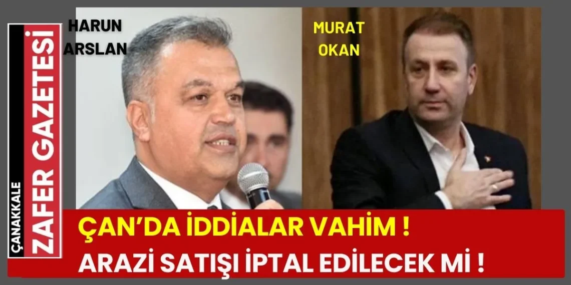 Çan Belediyesi’nin 11 Milyonluk Arazi Satışı Tepkilerin Odağında