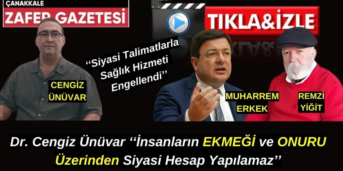 Siyasi Hesaplaşma; Sağlık Hizmetleri ve Çalışanların Ekmeğini Engelledi