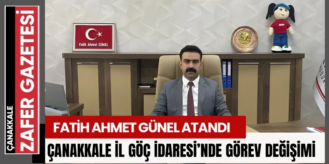 Çanakkale İl Göç İdaresi’nde Bayrak Değişimi