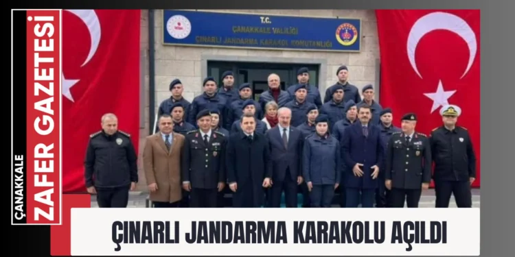 Çanakkale Çınarlı’ya Modern ve Donanımlı Jandarma Karakolu Açıldı 1 cinarli