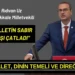 Rıdvan Uz ” Her Türlü Adaletsizliğe Karşı Birlikte Mücadele Etmek Zorundayız.”